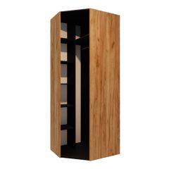 АФИНА А7 Шкаф угловой разнобокий (крафт) в Краснокамске - krasnokamsk.mebel24.online | фото 2