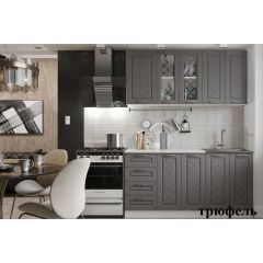 АГАВА Кухонный гарнитур (модульный) Трюфель в Краснокамске - krasnokamsk.mebel24.online | фото
