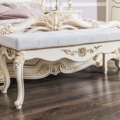 Банкетка Мона Лиза (крем) в Краснокамске - krasnokamsk.mebel24.online | фото 5