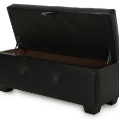 Банкетка-сундук Шерри College Black в Краснокамске - krasnokamsk.mebel24.online | фото 3