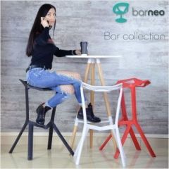 Барный стул Barneo N-228 One черный (95193) в Краснокамске - krasnokamsk.mebel24.online | фото 2
