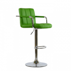 Барный стул Barneo N-69 Kruger Arm Зеленый в Краснокамске - krasnokamsk.mebel24.online | фото