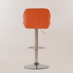 Барный стул Barneo N-85 Diamond оранжевый в Краснокамске - krasnokamsk.mebel24.online | фото 3