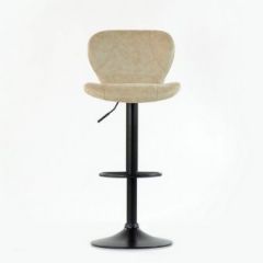 Барный стул Barneo N-86 Time / Black / VPU Beige Vintage PK970-1 в Краснокамске - krasnokamsk.mebel24.online | фото 2