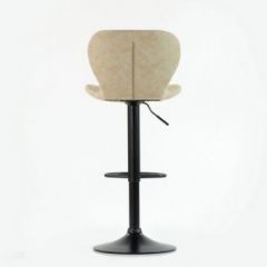 Барный стул Barneo N-86 Time / Black / VPU Beige Vintage PK970-1 в Краснокамске - krasnokamsk.mebel24.online | фото 3