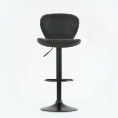 Барный стул Barneo N-86 Time / Black / VPU Dark Gray Vintage серый винтаж 970-11 в Краснокамске - krasnokamsk.mebel24.online | фото 3