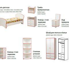 Набор мебели для детской Юниор-10 (с кроватью 800*1600) ЛДСП в Краснокамске - krasnokamsk.mebel24.online | фото 2