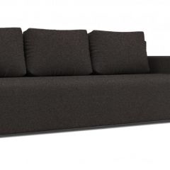 Диван Алиса 4 Bahama GRAFIT - Teos Dark Brown в Краснокамске - krasnokamsk.mebel24.online | фото