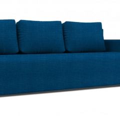 Диван Алиса 4 Shaggy DENIM - Teos Dark Brown в Краснокамске - krasnokamsk.mebel24.online | фото