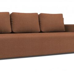 Диван Алиса 4 Shaggy HONEY - Teos Dark Brown в Краснокамске - krasnokamsk.mebel24.online | фото 1