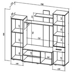 ИБИЦА Гостиная (ЯШС/ЯШТ) в Краснокамске - krasnokamsk.mebel24.online | фото 2