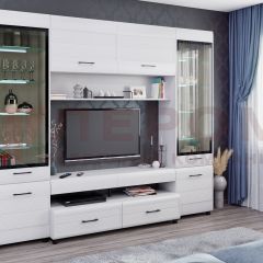 Гостиная Камелия Композиция 11 (Снежный ясень) в Краснокамске - krasnokamsk.mebel24.online | фото
