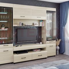 Гостиная Камелия Композиция 11 (Ясень Асахи) в Краснокамске - krasnokamsk.mebel24.online | фото