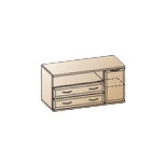 Гостиная Карина Композиция 22 (Акация Молдау) в Краснокамске - krasnokamsk.mebel24.online | фото 8