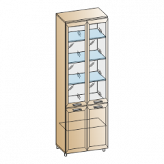 Гостиная Мелисса Композиция 3 (Ясень Асахи) в Краснокамске - krasnokamsk.mebel24.online | фото 2