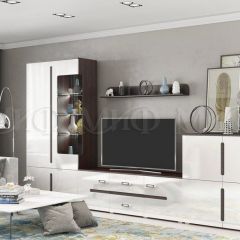 КИМ Тумба 4-х створчатая (белый) в Краснокамске - krasnokamsk.mebel24.online | фото 3