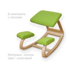 Коленный стул Smartstool Balance + Чехлы в Краснокамске - krasnokamsk.mebel24.online | фото 4
