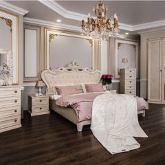 Комод 4 ящика Афина + Зеркало ППУ Афина (крем корень) в Краснокамске - krasnokamsk.mebel24.online | фото 7