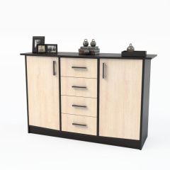Комод К-2.1 (Венге/Дуб молочный) в Краснокамске - krasnokamsk.mebel24.online | фото