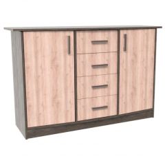Комод К-2.1 (Ясень анкор/Дуб сакраменто) в Краснокамске - krasnokamsk.mebel24.online | фото