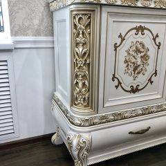 Комод с Зеркалом Алсу (белый глянец) в Краснокамске - krasnokamsk.mebel24.online | фото 9