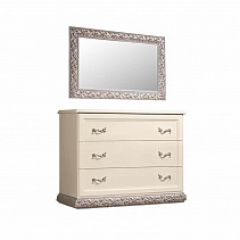 Комод Тиффани штрих-лак/серебро (ТФКМ-1) в Краснокамске - krasnokamsk.mebel24.online | фото