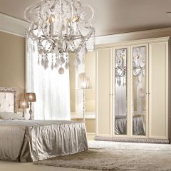 Комод Тиффани штрих-лак/серебро (ТФКМ-1) в Краснокамске - krasnokamsk.mebel24.online | фото 2