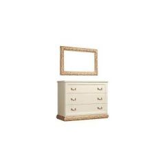 Комод Тиффани штрих-лак/золото (ТФКМ-1) в Краснокамске - krasnokamsk.mebel24.online | фото