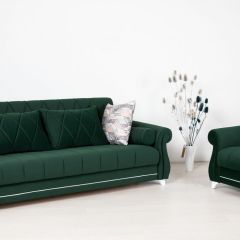 Комплект Роуз ТД 411 диван-кровать + кресло + комплект подушек в Краснокамске - krasnokamsk.mebel24.online | фото