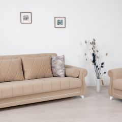 Комплект Роуз ТД 412 диван-кровать + кресло + комплект подушек в Краснокамске - krasnokamsk.mebel24.online | фото