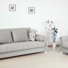 Комплект Роуз ТД 414 диван-кровать + кресло + комплект подушек в Краснокамске - krasnokamsk.mebel24.online | фото