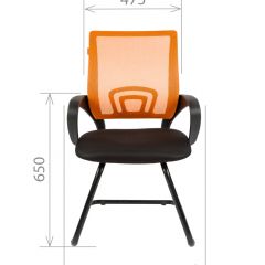 Кресло для оператора CHAIRMAN 696 V (ткань TW-11/сетка TW-01) в Краснокамске - krasnokamsk.mebel24.online | фото 5