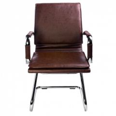 Кресло для посетителя Бюрократ CH-993-Low-V/Brown коричневый в Краснокамске - krasnokamsk.mebel24.online | фото 4