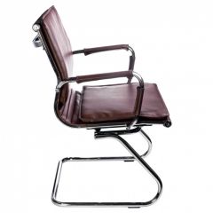 Кресло для посетителя Бюрократ CH-993-Low-V/Brown коричневый в Краснокамске - krasnokamsk.mebel24.online | фото 2