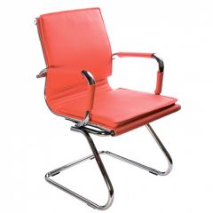 Кресло для посетителя Бюрократ CH-993-Low-V/Red красный в Краснокамске - krasnokamsk.mebel24.online | фото