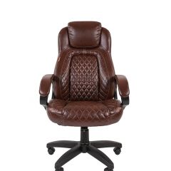 Кресло для руководителя  CHAIRMAN 432 (Экокожа коричневая) в Краснокамске - krasnokamsk.mebel24.online | фото 2