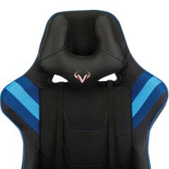 Кресло игровое Бюрократ VIKING 4 AERO BLUE черный/синий в Краснокамске - krasnokamsk.mebel24.online | фото 6