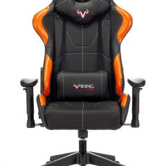 Кресло игровое Бюрократ VIKING 5 AERO ORANGE черный/оранжевый в Краснокамске - krasnokamsk.mebel24.online | фото 3