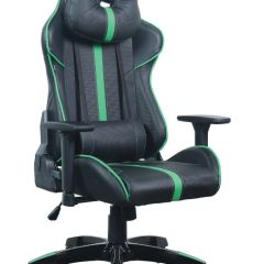 Кресло компьютерное BRABIX "GT Carbon GM-120" (черное/зеленое) 531929 в Краснокамске - krasnokamsk.mebel24.online | фото