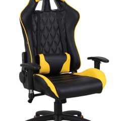 Кресло компьютерное BRABIX "GT Master GM-110" (черное/желтое) 531927 в Краснокамске - krasnokamsk.mebel24.online | фото