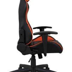 Кресло компьютерное BRABIX "GT Racer GM-100" (черное/оранжевое) 531925 в Краснокамске - krasnokamsk.mebel24.online | фото 3