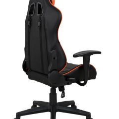 Кресло компьютерное BRABIX "GT Racer GM-100" (черное/оранжевое) 531925 в Краснокамске - krasnokamsk.mebel24.online | фото 5