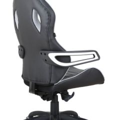 Кресло компьютерное BRABIX "Techno Pro GM-003" (черное/серое, вставки серые) 531814 в Краснокамске - krasnokamsk.mebel24.online | фото 4