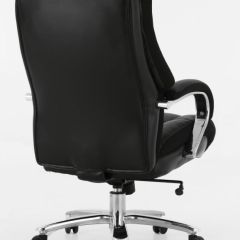 Кресло офисное BRABIX PREMIUM "Bomer HD-007" (рециклированная кожа, хром, черное) 531939 в Краснокамске - krasnokamsk.mebel24.online | фото 4