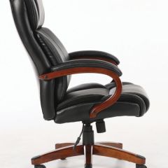 Кресло офисное BRABIX PREMIUM "Magnum EX-701" (дерево, рециклированная кожа, черное) 531827 в Краснокамске - krasnokamsk.mebel24.online | фото 3