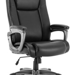 Кресло офисное BRABIX PREMIUM "Solid HD-005" (рециклированная кожа, черное) 531941 в Краснокамске - krasnokamsk.mebel24.online | фото