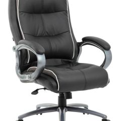 Кресло офисное BRABIX PREMIUM "Strong HD-009" (экокожа черная, ткань серая) 531945 в Краснокамске - krasnokamsk.mebel24.online | фото 1