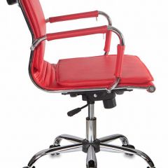 Кресло руководителя Бюрократ CH-993-LOW/RED красный в Краснокамске - krasnokamsk.mebel24.online | фото 2