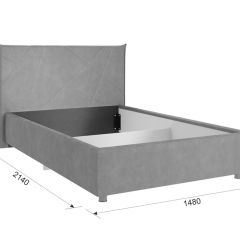 БЕСТ Кровать с ПМ 1200 в Краснокамске - krasnokamsk.mebel24.online | фото 5