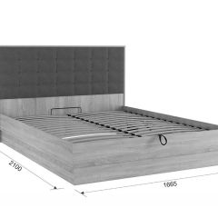 НИКОЛЬ Кровать 1.6 с ПМ в Краснокамске - krasnokamsk.mebel24.online | фото 3